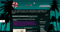 Desktop Screenshot of embroideryaffair.com